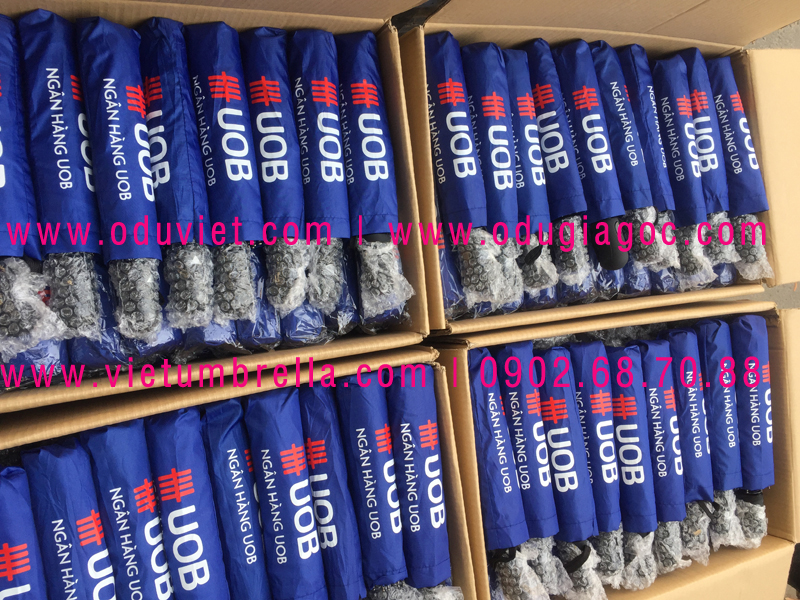xưởng sản xuất ô dù cầm tay in logo quảng cáo